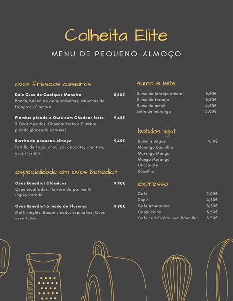 Ilhota Casino Menu De Pequeno Almoco