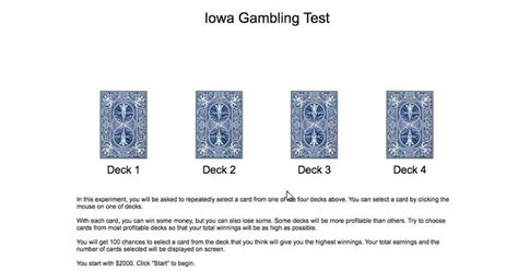 Iowa Gambling Licenca Para Sorteio