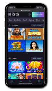 Izzi Casino Mobile