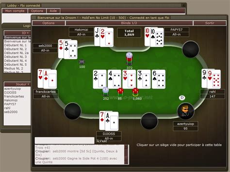 Jeu De Poker Gratuit Sans Inscricao Sans Telechargement