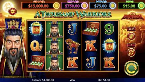 Jewel Of The Dragon A Thousand Warriors Slot Gratis