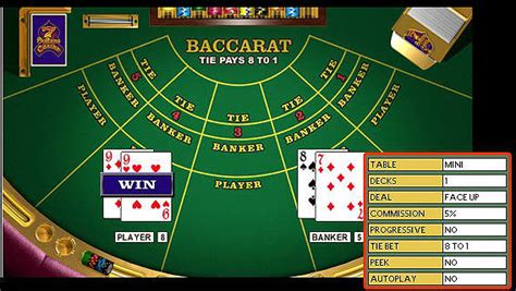 Jogar Baccarat Urgent Games Com Dinheiro Real