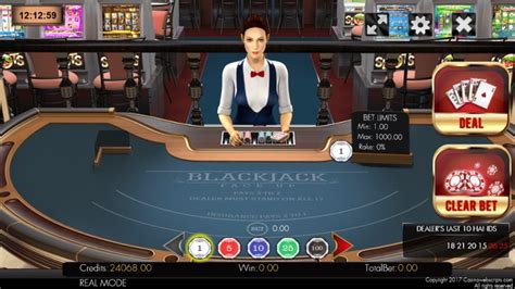 Jogar Blackjack 21 Faceup 3d Dealer Com Dinheiro Real