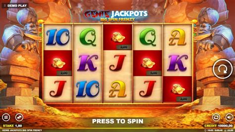 Jogar Genie Jackpots Big Spin Frenzy No Modo Demo