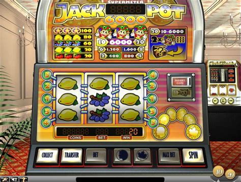 Jogar Jackpot 6000 Slot Machine Com Dinheiro Real