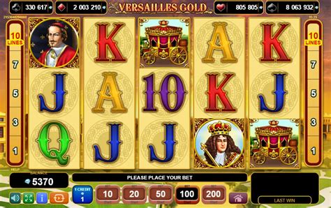 Jogar Versailles Gold Com Dinheiro Real