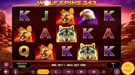 Jogar Wolf Spins 243 Com Dinheiro Real