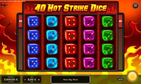 Jogue 40 Hot Strike Dice Online