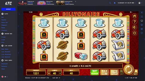 Jogue Billyonaire Bonus Buy Online