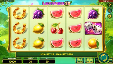 Jogue Lady Fruits 20 Online