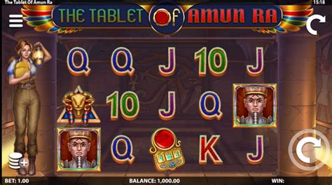 Jogue The Tablet Of Amun Ra Online