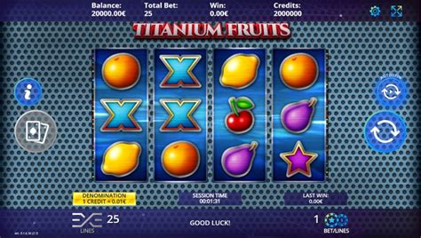 Jogue Titanium Fruits Online