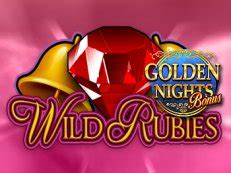 Jogue Wild Rubies Golden Nights Bonus Online