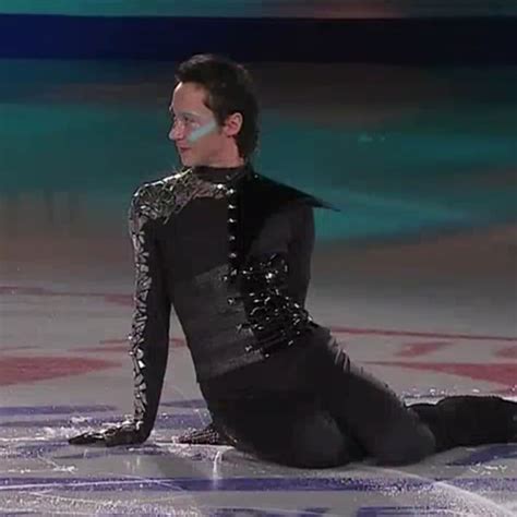 Johnny Weir Poker Face