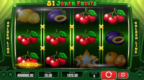 Joker Fruit Betway