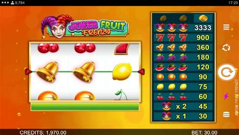 Joker Fruit Frenzy Slot Gratis
