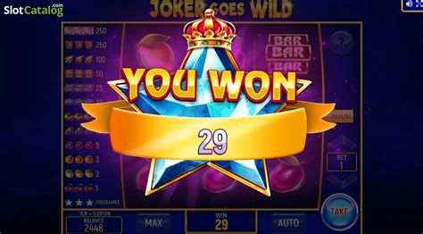 Joker Goes Wild 3x3 Slot Gratis