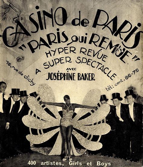 Josephine Baker Au Casino De Paris
