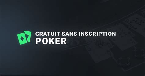 Joue Au Poker Gratuitement Sans Inscricao