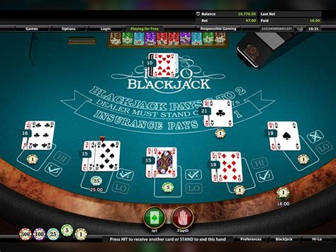 Juego De Blackjack En Linea