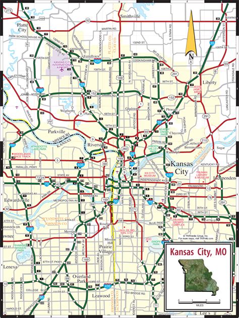 Kansas City Casino Mapa