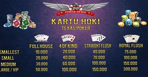 Kartu Hoki Texas Holdem Poker