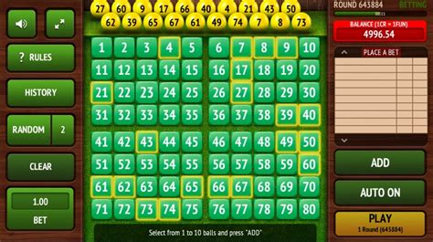 Keno Draw 2 888 Casino