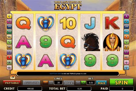 King Of Egypt Slot - Play Online