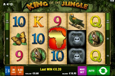 King Of The Jungle 888 Casino