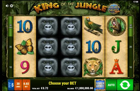 King Of The Jungle Golden Nights Bonus 888 Casino