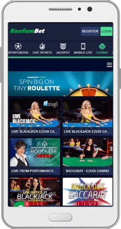 Konfambet Casino Aplicacao