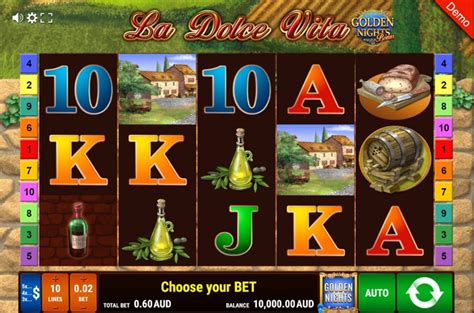 La Dolce Vita Golden Nights Bonus Bwin