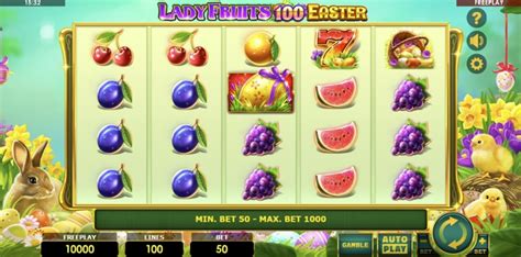 Lady Fruits 100 Easter Bet365
