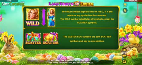 Lady Fruits 40 Easter Sportingbet