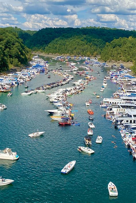 Lake Cumberland Poker Run 2024 Harmon Creek Pictures