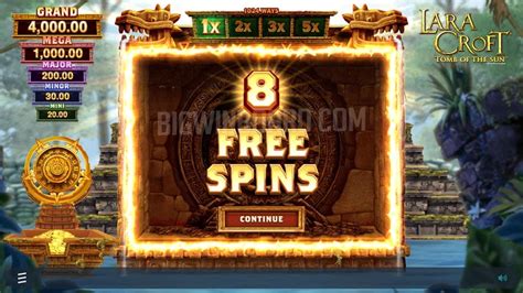 Lara Croft Tomb Of The Sun Slot - Play Online