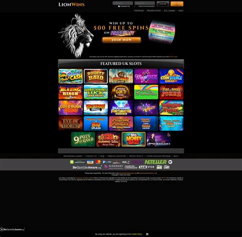 Lion Wins Casino Bonus