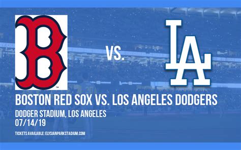 Los Angeles Dodgers vs Boston Red Sox pronostico MLB