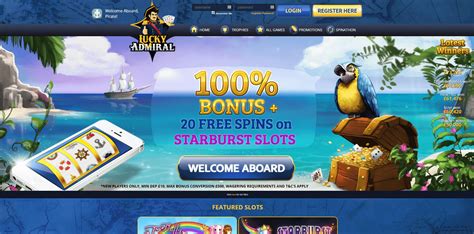 Lucky Admiral Casino Mobile