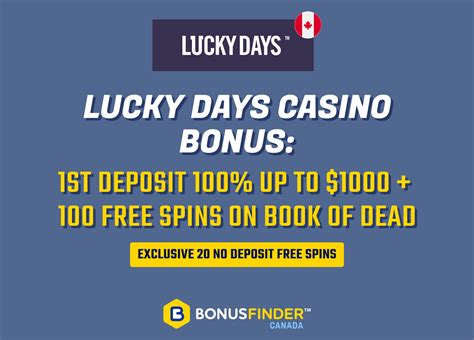 Lucky Days Casino Bonus