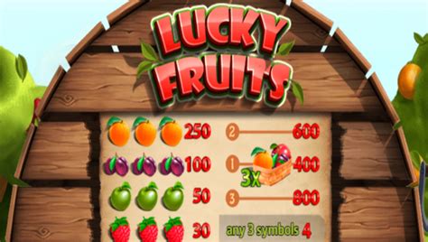 Lucky Fruits Slot - Play Online
