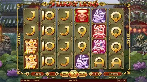 Lucky Lion Slot - Play Online