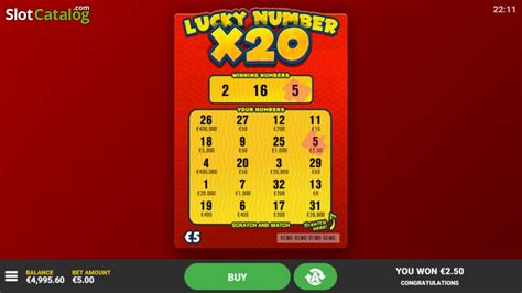 Lucky Number X20 Betano