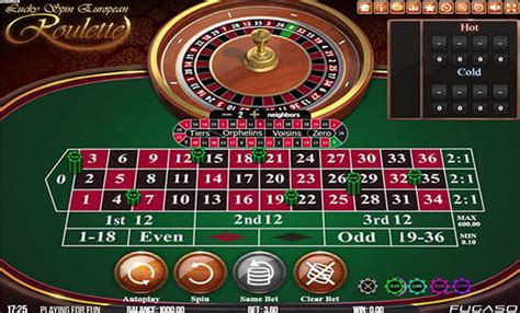 Lucky Spin Euro Roulette 888 Casino