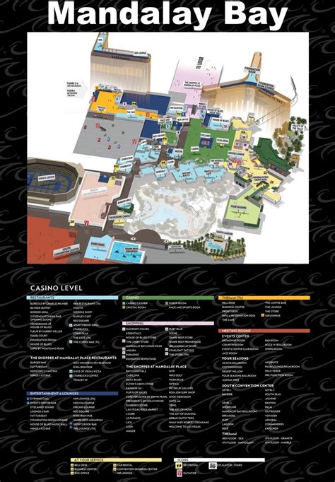 Mapa De Dentro De Casino Mandalay Bay