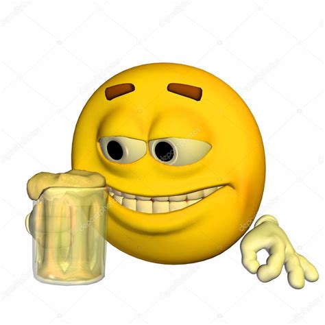 Maquina De Fenda De Cerveja Bebado Emoji