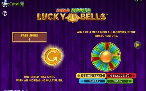 Mega Moolah Lucky Bells Slot - Play Online