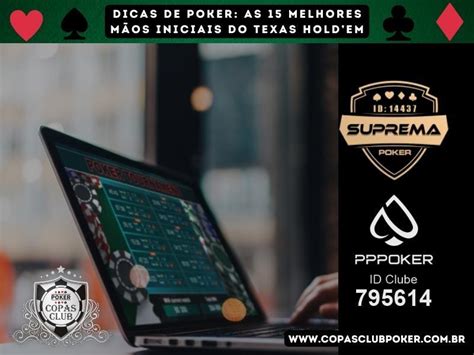 Melhores Dicas De Poker Texas Holdem