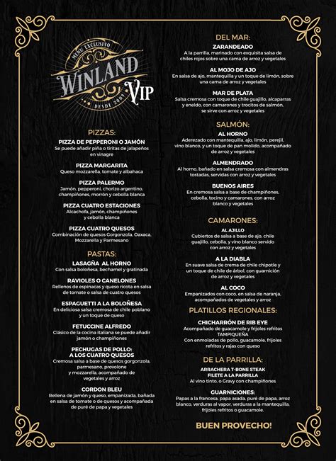 Menu De Casino Uach