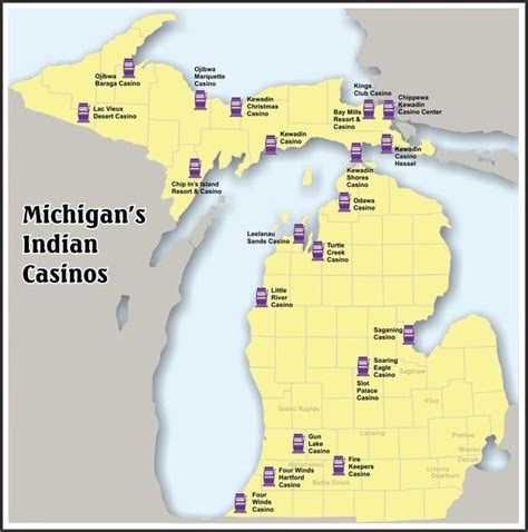 Michigan City Casino Mapa